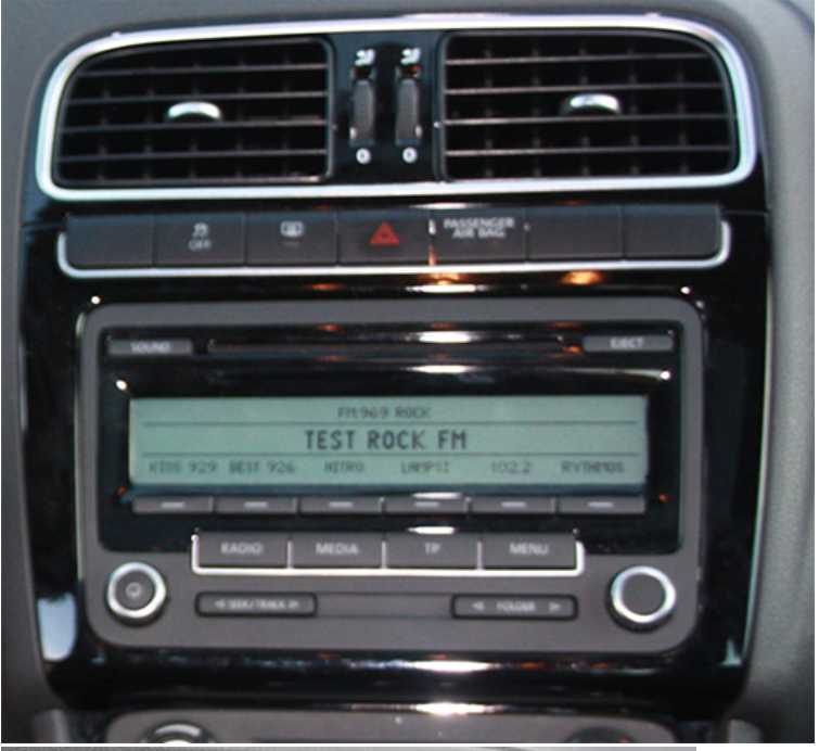 autoradio compatible volkswagen polo