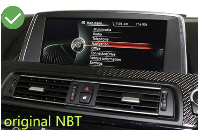 Android auto bmw serie 6 f06 f12 f13 nbt