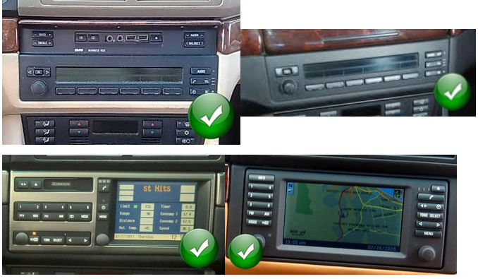 autoradio gps android bmw e39