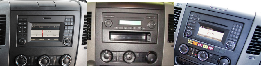 autoradio crafter origine