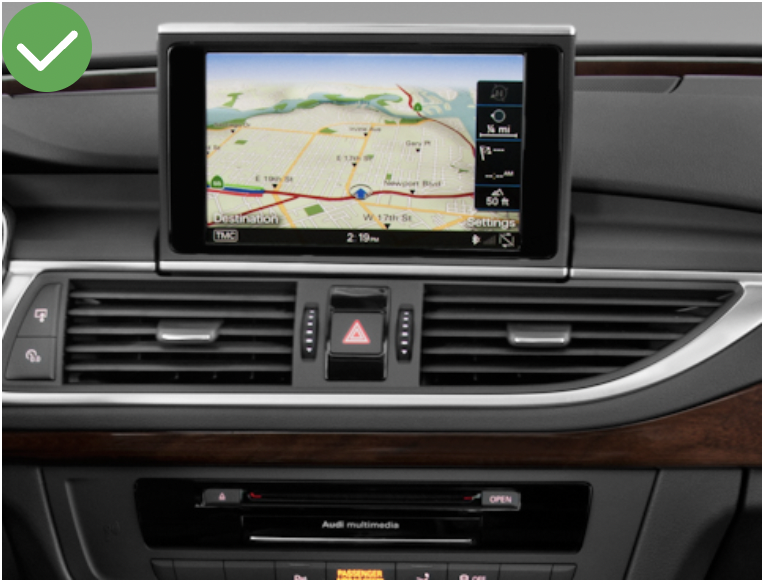 android auto audi a6 c7