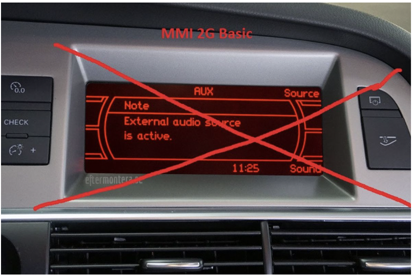 android auto carplay audi a6 c6