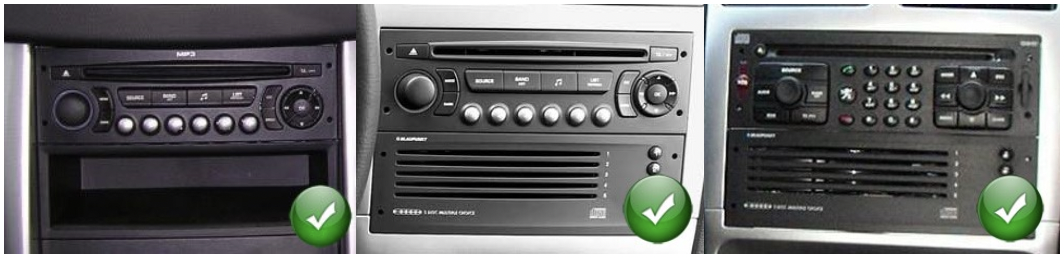 autoradio peugeot 307