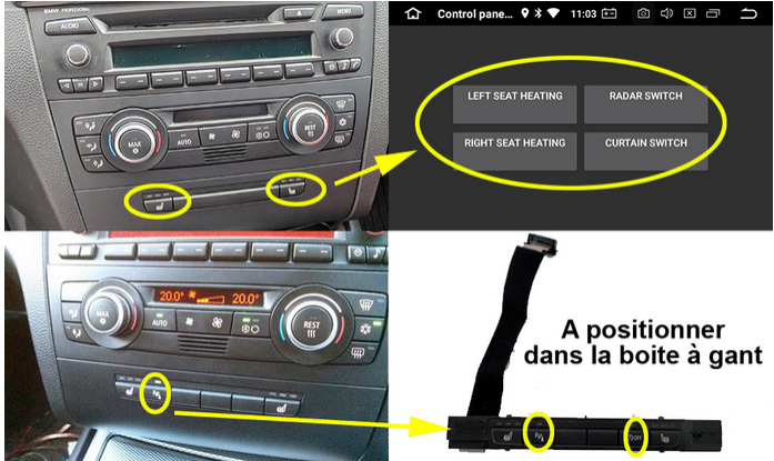 autoradio bmw e87