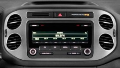 poste radio vw tiguan android