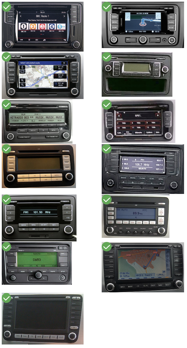 autoradio vw t6 transporter