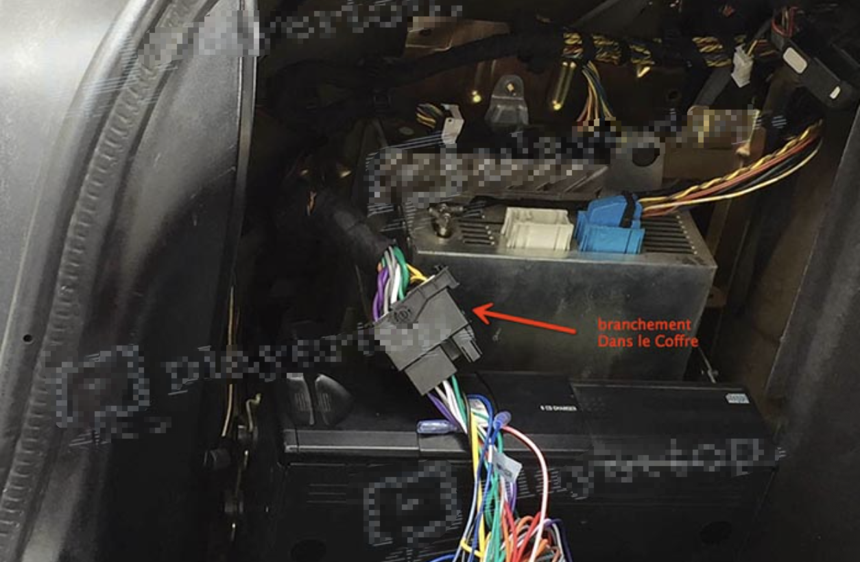 Rallonge 6 mètres BMW 17 pin et 40 pin + fm