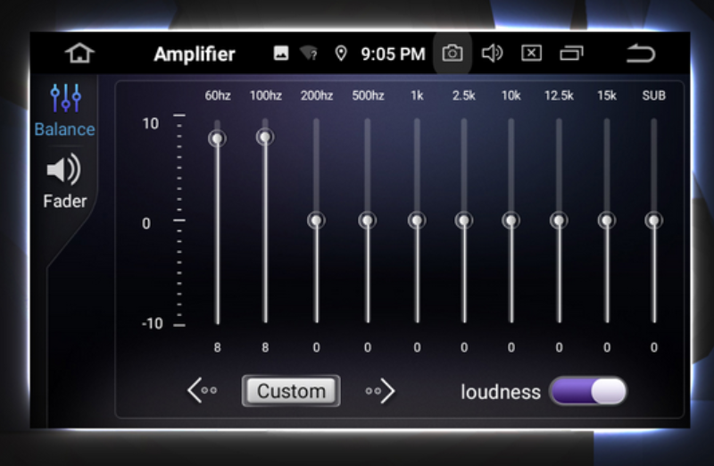autoradio ampli toshiba dsp